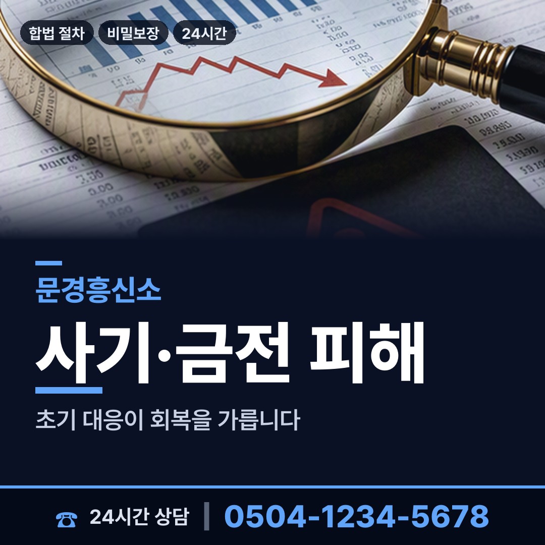 문경 가은읍 대기업조사 상담 안내